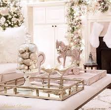 Christmas Coffee Table Decor The Coffee Table Is Decorated But The Trays Still Allo Christmas Coffee Table Decor Christmas Interior Design Christmas Interiors