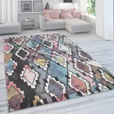 Mehr lesen weniger lesen kundenbewertungen (4) ähnliche lieblingsstücke. Designer Teppich Fur Wohnzimmer Kurzflor In Pastellfarben Rauten Optik Bunt Kaufen Bei Diva Teppich Center