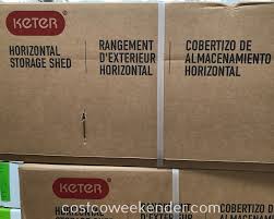 Check spelling or type a new query. Keter Horizontal Resin Storage Shed Costco Weekender