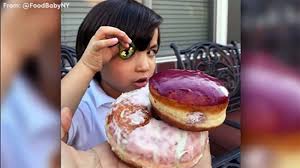 The first 10 customers to purchase a strawberry squeeze doughnut. Doughnut Project Offers Up Savory Donuts For New Yorkers Abc7 New York