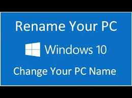 How to rename your pc in windows 10. Change Your Computer Name In Windows 10 Howtosolveit Youtube
