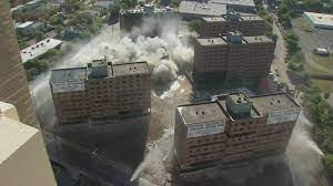 About montgomery gardens apartment homes. Montgomery Gardens Housing Complex In Jersey City Imploded Saturday Abc7 New York
