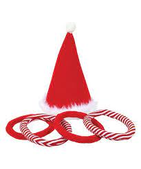 Another Great Find On Zulily Red Santa Hat Ring Toss Game Zulilyfinds Ring Toss Game Toss Game Ring Toss