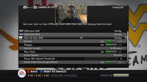 Other schools don't sponsor football at all. Ncaa Football 14 Realistic Gamplay Slider Set Youtube