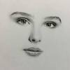 Rather than drawing in the hair immediately, eyebrows should be drawn in as a simple shape from the top of the brow bone. 1