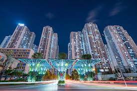 Gồm 9 tòa chia làm 3 khu: Diamond Goldmark City Home Facebook