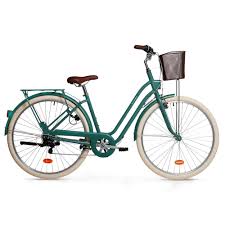Velo De Ville Elops 520 Cadre Bas Mint Velo Ville Velo Hollandais Velo