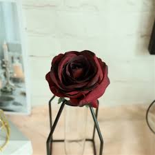 We have roses, carnations, tulips, peonies, and more! Burgundy Silk Roses Bulk Flowers 100pcs Wedding Floral Supplies Vanrina