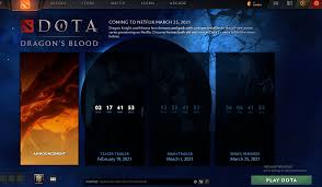 Fymryn sets out to find her sorcerer as a treacherous path humbles mirana. Dota Dragon S Blood In Game Menu Dota2