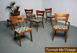 6 Heywood Wakefield M154a Dog Bone Dining Chairs Dining Chairs Heywood Wakefield Outdoor Chaise Lounge Chair