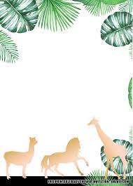 11 Free Jungle Gold Baby Shower Invitation Templates Gold Baby Shower Invitations Baby Shower Invitations Gold Baby Showers