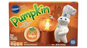 Get ready for christmas by baking some pillsbury ready to bake! Pillsbury Shape Pumpkin Sugar Cookie Dough Pillsbury Com