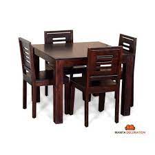 Jacob chairs, set of 2, cherry by beechwood mountain llc (5) $200$238. Brown Wooden 4 Chair With Dining Table Rs 16000 Unit Mamta Handicrafts Id 20701891073