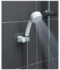 There are many great benefits of using a handheld shower head. Strong Adhesive Shower Head Holder Adjustable Shower Wand Holder Handheld Shower Head Wall Mount Bracket With Hanger Hooks Showe Shower Mounting Brackets Aliexpress