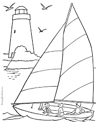 They develop imagination, teach a kid to be accurate and attentive. Sail Boat Coloring Pages Coloring Home