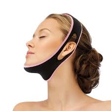 TEEROVA Facial Slimming Double Chin Cheek Band Strap Mask V Face Shaper  Sleeping Massage