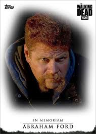 Topps The Walking Dead Season 7 In-Memoriam Card 1: Abraham Ford