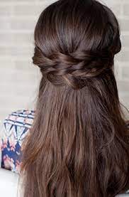 Romantic Diy Braided Half Up Bridal Hairstyle Weddingomania Up Hairdos Half Up Hair Hair Styles