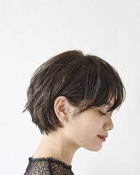 初心者でもチャレンジしやすい 短すぎないショートヘア 3つ short thin hair thin fine hair hairstyles for thin hair
