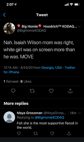 Former bulldog isaiah wilson tweets, then deletes 'im done with football as a titan'. Nfl Gossip Nfl Draft Pick S Mom Has To Pull His White Gf Off Of Him Page 3 Lipstick Alley