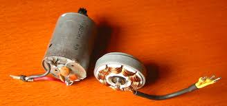 CD ROM Motor converted for RC airplane use