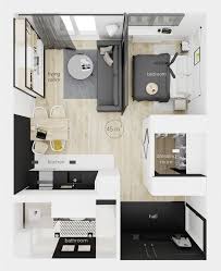 15 Best Studio Apartment Layout That Really Work Futurian Modern Studio Apartment Ideas Studio Apartment Floor Plans Apartment Layout