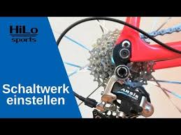 Fahrrad Schaltung Hinten Einstellen So Stellst Du Dein Schaltwerk Richtig Ein Youtube
