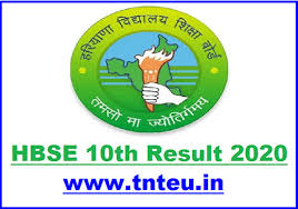 Click on the result link flashing on the homepage step 3: Hbse 10th Result 2021 15th June Haryana Board 10th Result 2021 Link At Bseh Org In Tnteu News