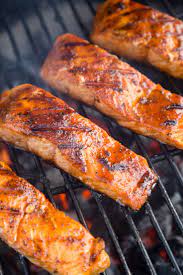 Grilled Salmon With Orange Maple Glaze Recipe Grilled Salmon Recipes Recipes Grilled Salmon