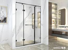 A shower enclosure in this shape can fit almost any bathroom area and will suit almost any bathroom design style. China Simple Design Cheap Price Customize Black Poland Tempered Glass Toilet Bath Shower Room Cabin In Bathroom China Safety Glass Bathtub Shower Door