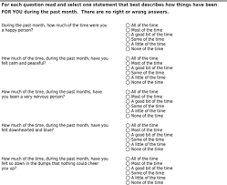 07.02.2020 · what are mental health questions? Example Of The Mental Health Inventory 5 Question Survey Administered Download Scientific Diagram
