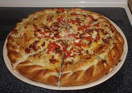 Papa Murphy S Chicken Bacon Stuffed Crust Pizza Is My Favorite In The Entire World I Wish I Knew How To Make It The Way They Do Yummy Food Food Chicken Bacon