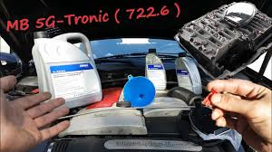 mercedes w203 automatic transmission fluid change 722 6