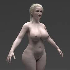 Curvy Woman - 3D Model by mdmotion