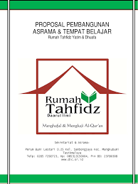 Contoh surat permohonan bantuan perbaikan saluran air bagikan contoh Proposal Pembangunan Asrama Santri Tahfidz Qur An