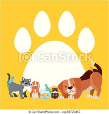 Find and save images from the puppies, kittens and bunnies collection by barbi (barbiebarraza) on we heart it, your everyday app to get lost in what you love. Veterinary Clinic Petcare Dog Cat Rabbit Hamster Paw Vector Illustration Canstock