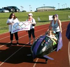 Slogans such as run for your life and 1 day, 1 night, your chance to fight, will put a smile on your face. Relay For Life 2014 Biodex