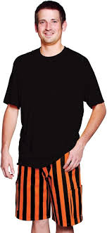 Black And White Striped Shorts Mens Orange And Black Striped Game Bibs Cargo Shorts Game Bibs Cargo Shorts Cargo Shorts Men Cargo Pants Men