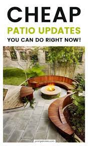 11 Affordable Ways To Update Your Patio This Summer Posh Pennies Budget Patio Backyard Patio Patio