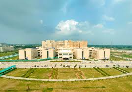 Aerial view of AIIMS Bathinda campus and hospital complex