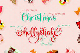 Download Christmas Jellyshake Font By Airotype Creative Fabrica SVG Cut Files