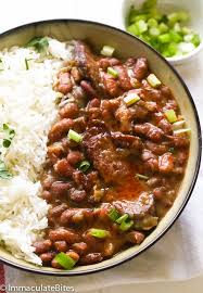 Red Beans And Rice Smoky Spicy And Overly Comforting Beans And Rice Combo Delightfully Full Of Complex Flav Red Beans N Rice Recipe Bean Recipes Red Beans