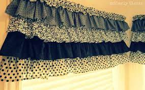 Cream ruffled valance modern farmhouse ivory window treatment curtain, for kitchen, living room, bedroom, nursery, bathroom by a vision to remember. How To Sew Ruffled Kitchen Curtains Simply Gloria