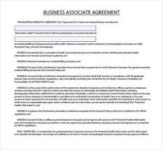 Business Associate Agreement Template Http Www Valery Novoselsky Org Business Associate Agreement Template Protected Health Information Agreement Business