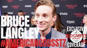 Bruce Langley interviewed at STARZ LA “American Gods” Season 2 Red Carpet  Premiere #AmericanGodsSTZ