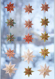 Paper Star Curtains Kootut Murut Christmas Paper Christmas Origami Christmas Ornaments