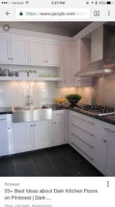 See more ideas about kitchen design, dark kitchen cabinets, dark cabinets. Pin By Melissa Huff On Kitchen Grey Kitchen Floor Kitchen Renovation Kitchen Flooring