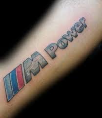 Temporary tattoos to inspire yourself or others through words, phrases & designs 70 Bmw Tattoo Ideas For Men Automotive Designs