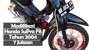 Bagaimana apakah kamu tertarik untuk mengadopsi gambar modifikasi supra x 125 sederhana terbaru model. Modifikasi Honda Supra Fit Tahun 2004 Youtube
