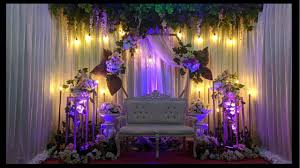 Kami melayani order berbagai macam jenis dekorasi pernikahan sederhana. Dekorasi Akad Nikah Sederhana Dirumah Youtube